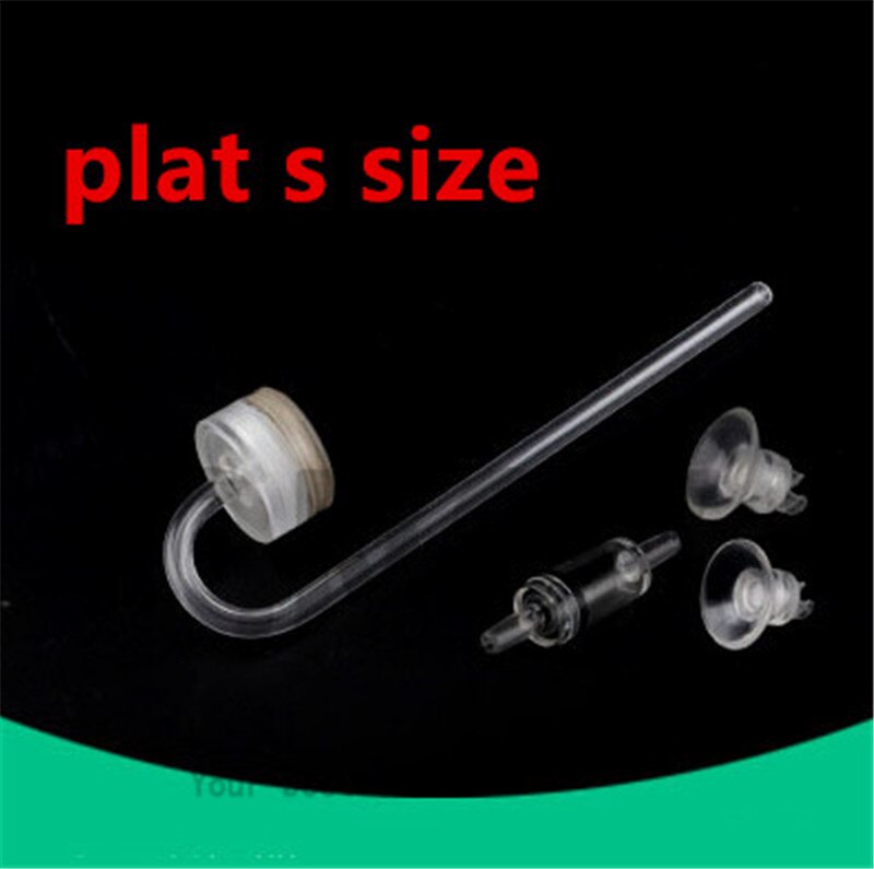 HONGYI 1 piece acrylic aquarium O2 refiner air oxygen diffuser mini nano atomizer fish tank super silm bubble counter: white