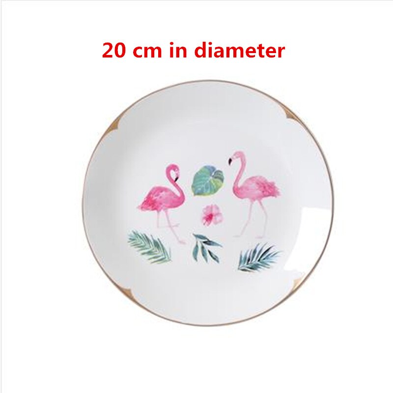 American country ceramic plate pendant, home restaurant, bar and hotel wall decoration crafts, animal pattern artwork: style  6