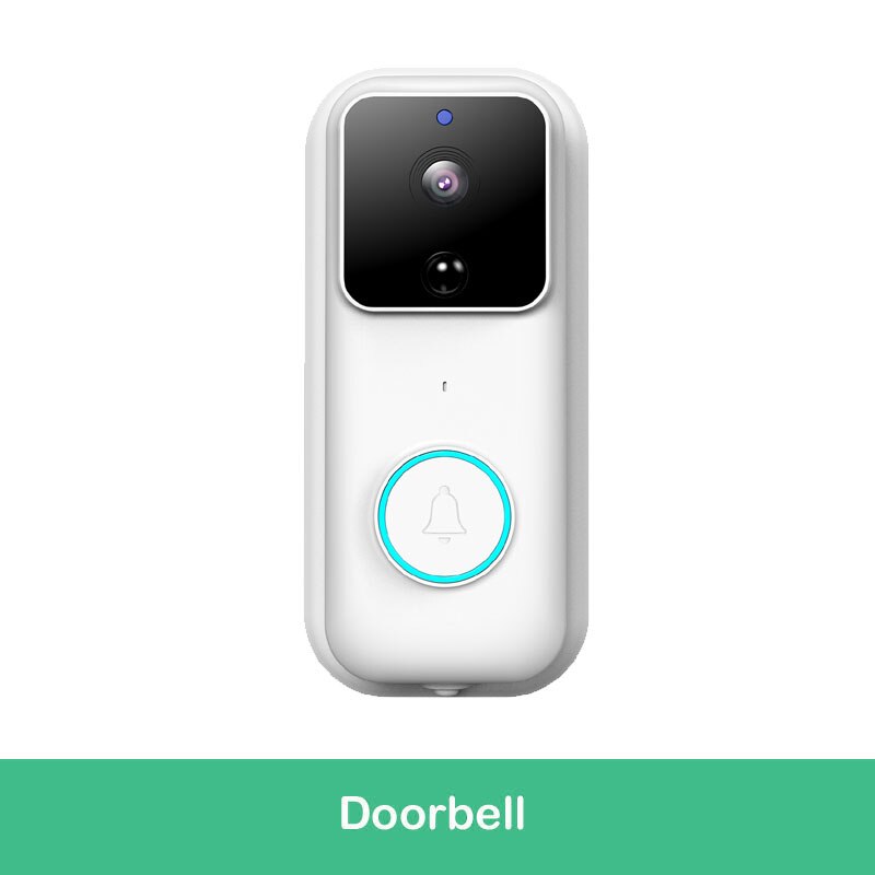 Tuya Smart Doorbell 1080P HD Wireless Intercom Night Vision Smart Camera PIR Motion Detect Alarm Smart Security Doorbell Camera: Option1