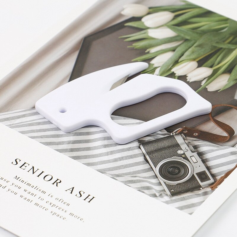 Brevåpnere plast praktisk rustfritt stål pakke konvolutt brev kutter slitter åpner til skole hjemmekontor