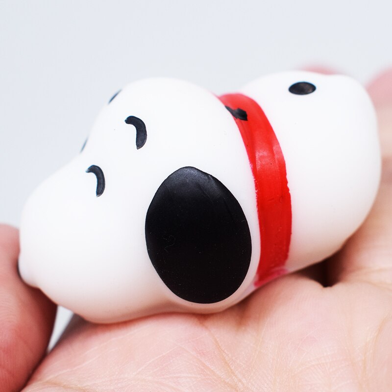 5pcs Squishy Soft Cute Cat Wipes Antistress Boot Ball Decompression Sticky Eliminate Pets Fun Stress Squishies Squeeze Kit Toys