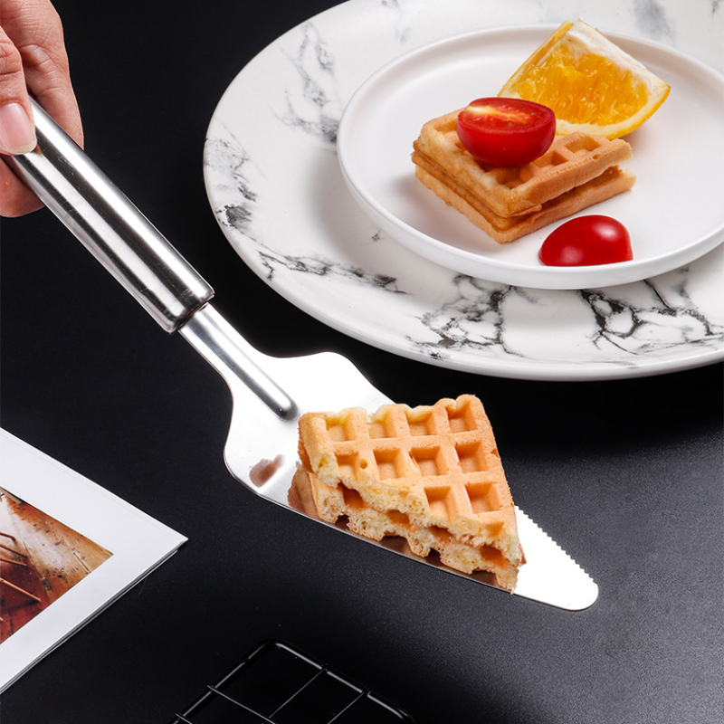 Espátula de acero inoxidable para freír carne y pescado, espátula para freír, espátula para freír pescado, pala, suministros de cocina, utensilios de cocina