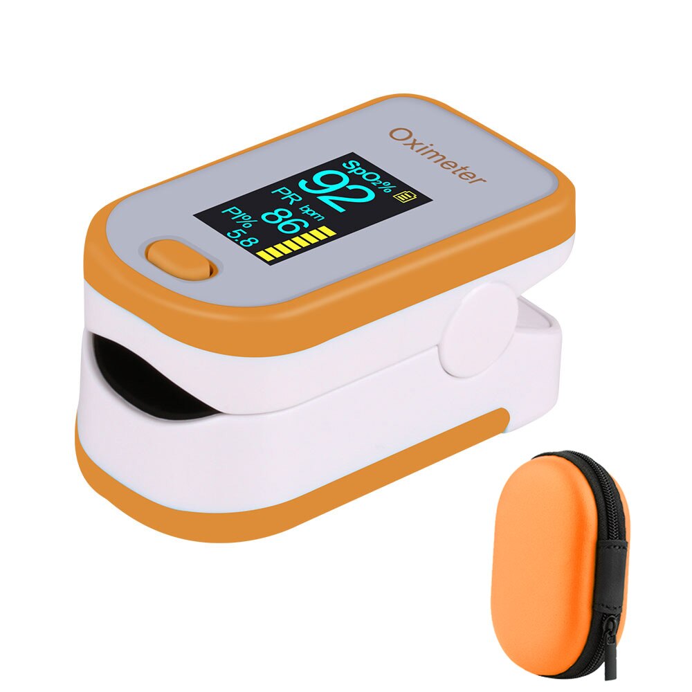 Rz Draagbare Vinger Pulsoxymeter Digitale Pulsioximetro Huishoudelijke Gezondheid Monitor Hartslag SPO2 Pr Saturimetro Pulsoximeter: M130-Yellow-bag
