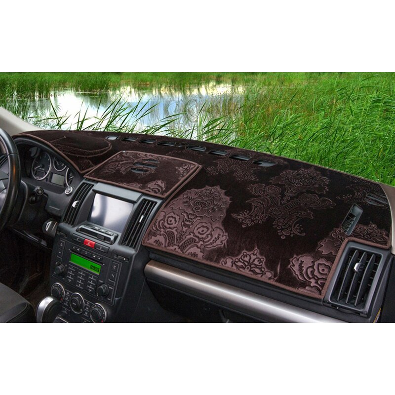 2006 Range Rover Sport y 2004 discotion 3, alfombrilla de cuero para salpicadero de coche, alfombrilla para tablero, alfombrilla