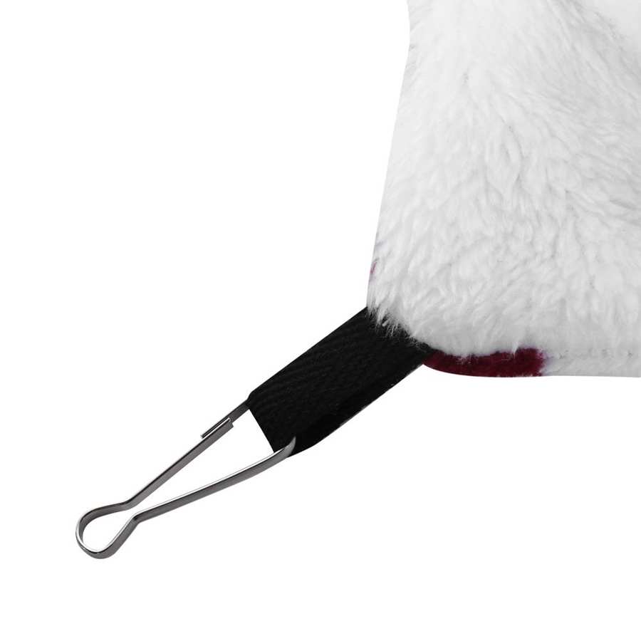Hamster Hangmat Warm Kleine Dier Flanel Hangmat Wijn Rode Hamster Winter Hangmat Drie Lagen Suiker Slides Cavia Opknoping
