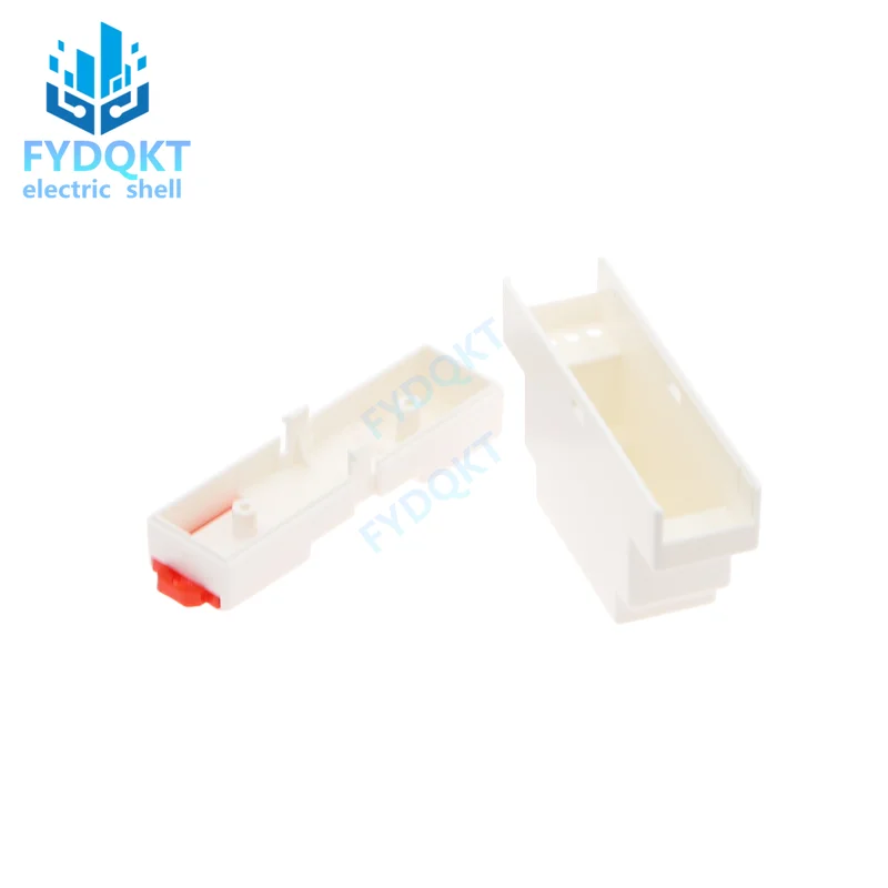 1 unidad de carril DIN PLC, carril de suministro, carcasa eléctrica, barrera de seguridad, módulo de aislamiento, carcasa de plástico 4-17-1: 88X24*59MM