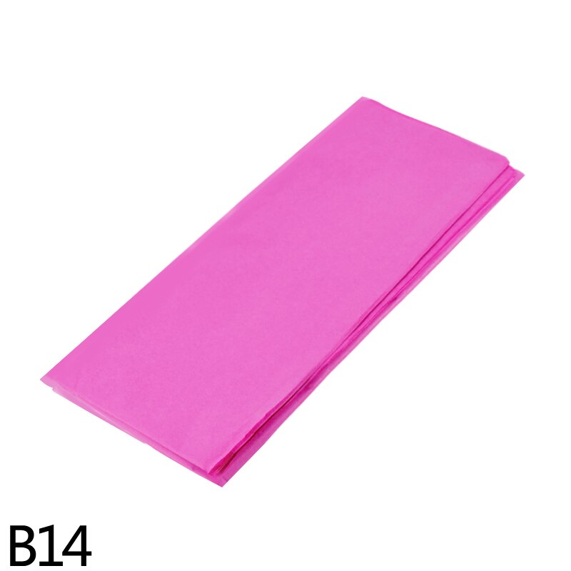 10Pcs 50*60cm Flowers Wrapping Tissue Paper Wine Bouquet Floral Crafts Paper For Wedding Birthday Party Box Packing Decor: B14-rose red