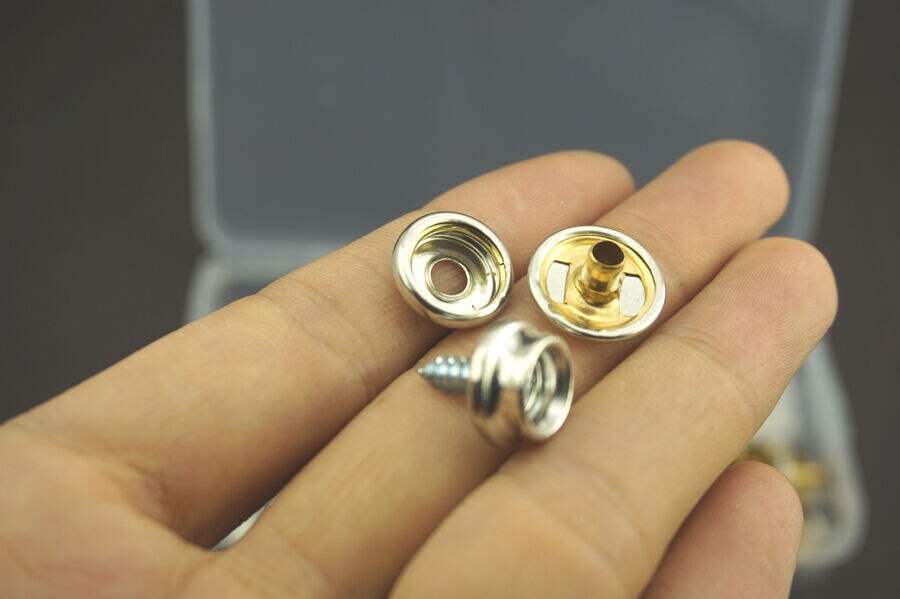 Boat Cover/Canopy Fittings Snap fastener stainless canvas screw kit tools 62PCS