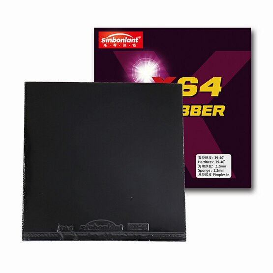 Sinbonlant table tennis rubber X64 2.2mm sponge table tennis rackets racquet sports pingpong rubbers: Other