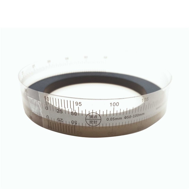 10-350mm O-Ring Gasket Washers O Ring Gauge Inside And Outside Diameter Ruler Measurement Tool Measuring Ruler