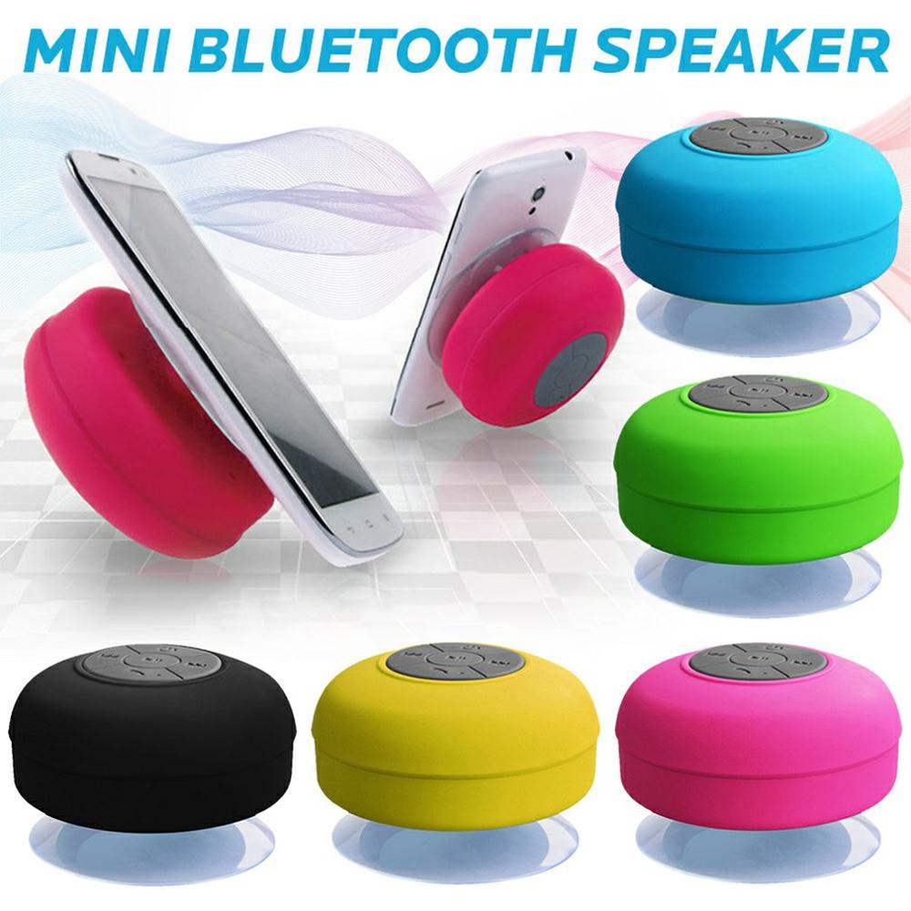 Mini Altavoz Bluetooth portátil impermeable inalámbrico manos libres altavoces, para ducha, baño, piscina, coche, Playa y Outdo