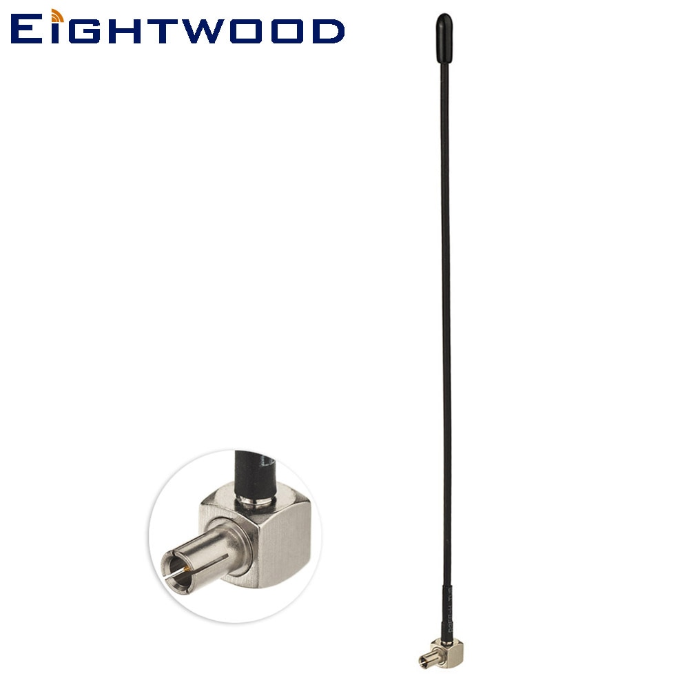 Eightwood 700-2600MHz 4G LTE Antenna Aerial Mini TS9 Male Connector for MiFi Mobile WiFi Router Hotspot