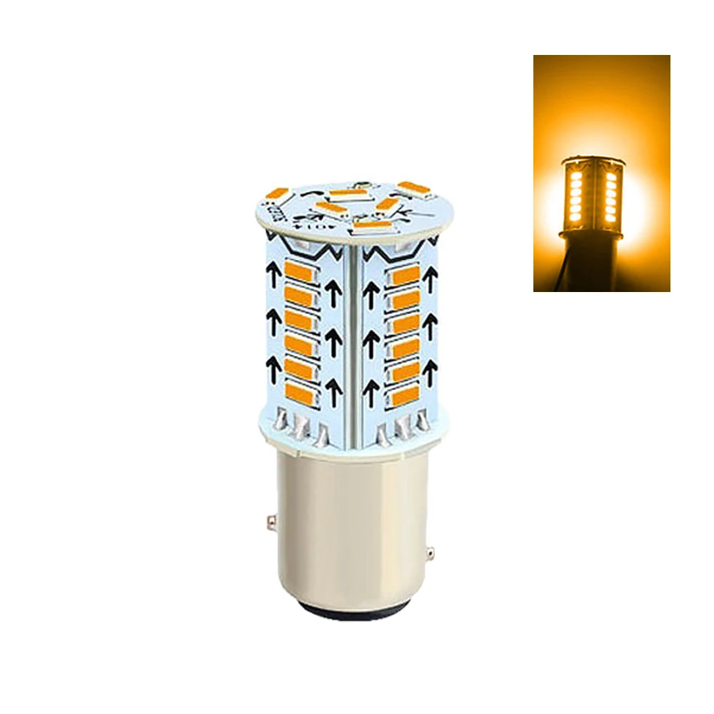 Luces de freno LED estroboscópicas, bombillas intermitentes, luz de freno intermitente, lámparas de estacionamiento de freno inverso para coches, camiones, motocicletas, sendero: changeable