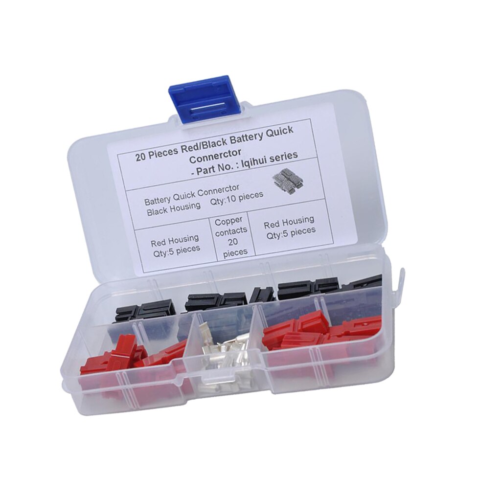 20x Car RV 30A Battery Quick Connect Electrical Connector Plugs