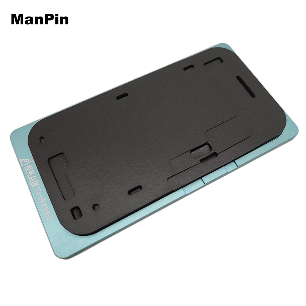 OCA Laminating Moulds For iPone 12Pro Max 12 Mini Metal Mold LCD Screen Alignment With Bezel Frame No Fold Flex Cable Pad Tools