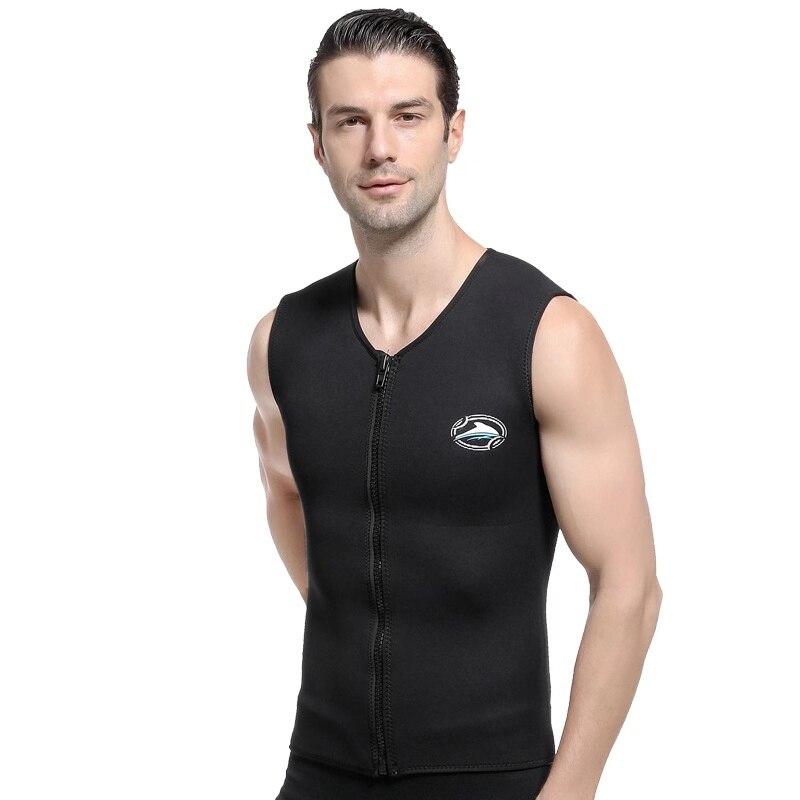 Gilet in neoprene muta da 3MM per immersioni surf muta da nuoto gilet rash guard sport acquatici