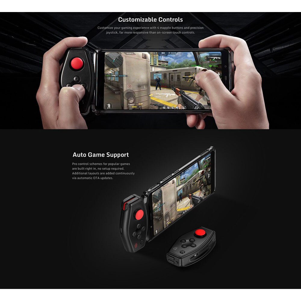 Étui de Protection de poignée pour console RedMagic 5G, étui Original pour manette de jeu Nubia Red Magic 5G