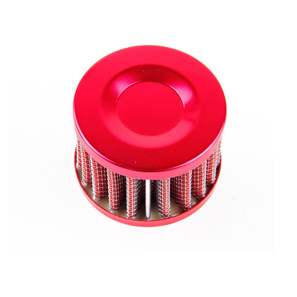 Filtro de aire para motocicleta, accesorio Universal de 12mm y 25mm, para entrada de aire frío, cárter de alto flujo, cubierta de ventilación, Mini filtros de respiración