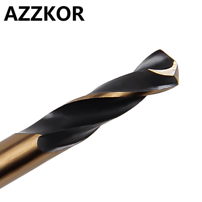 Double Edged Stainless Drill High Speed Steel Special Grinding Electric AZZKOR Cutter Machine 3.2mm/4.2mm/5.2mm Twist Drill 1pcs