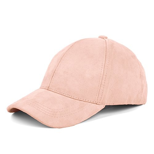 Suede Baseball Cap Mens Casquette Bone cap Snapback cap Hip Hop Flat Hat Women Gorras: Palepink