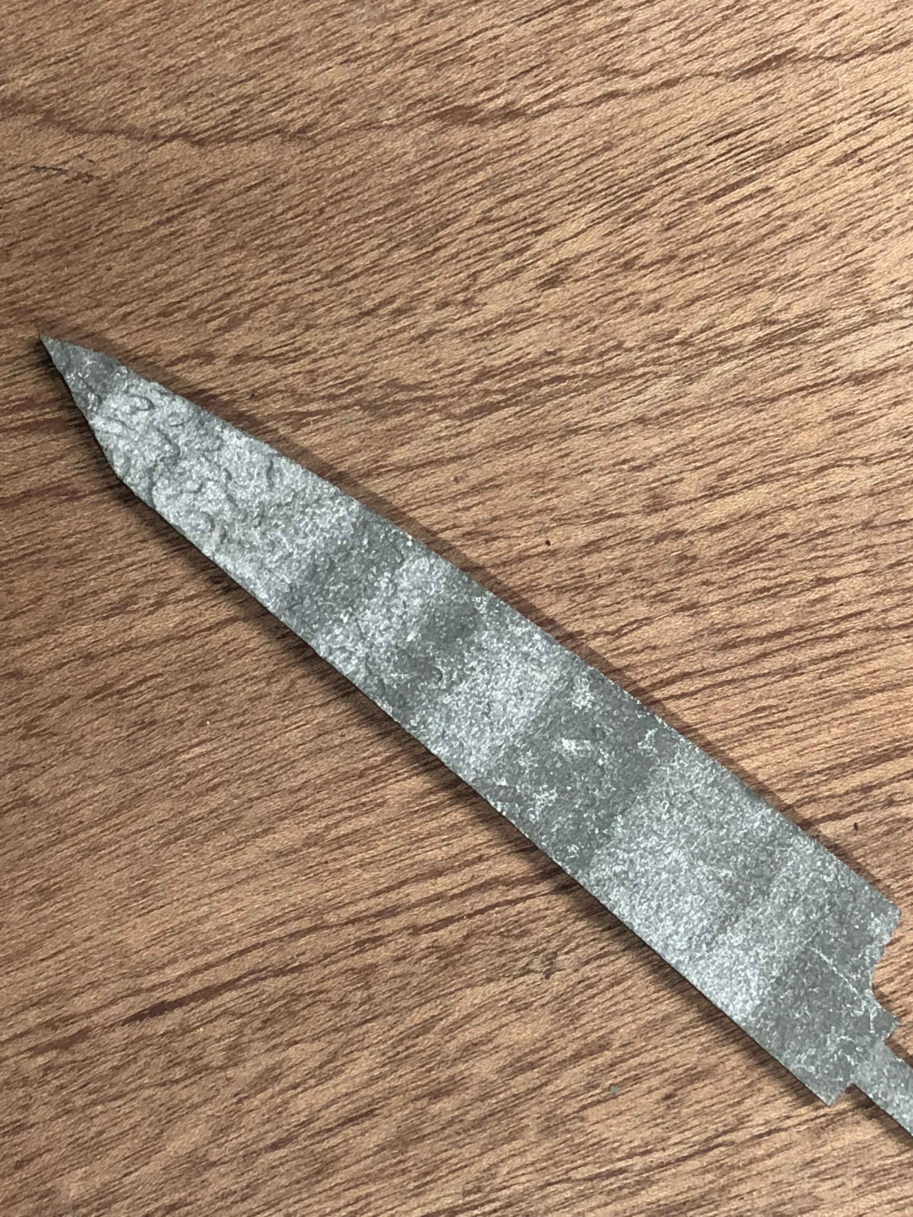 Trebearbeidingsprosjekt - gyuto kokkekniv tom japansk premium  vg10 damask 67 lag smidd stål - ingen logo gyut: Ikke male