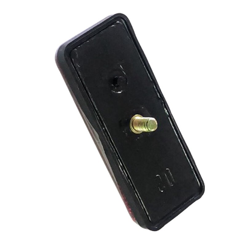 Oblong Red Reflectors Camper Trailer Motorcycle RVs Caravan Automobile Trucks Side Mark Rear/Tail/Signal Parts