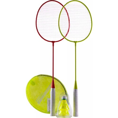 Yetişkin Badminton Raket Seti - Dış Mekan - Yetişkin - Kırmızı / Sarı