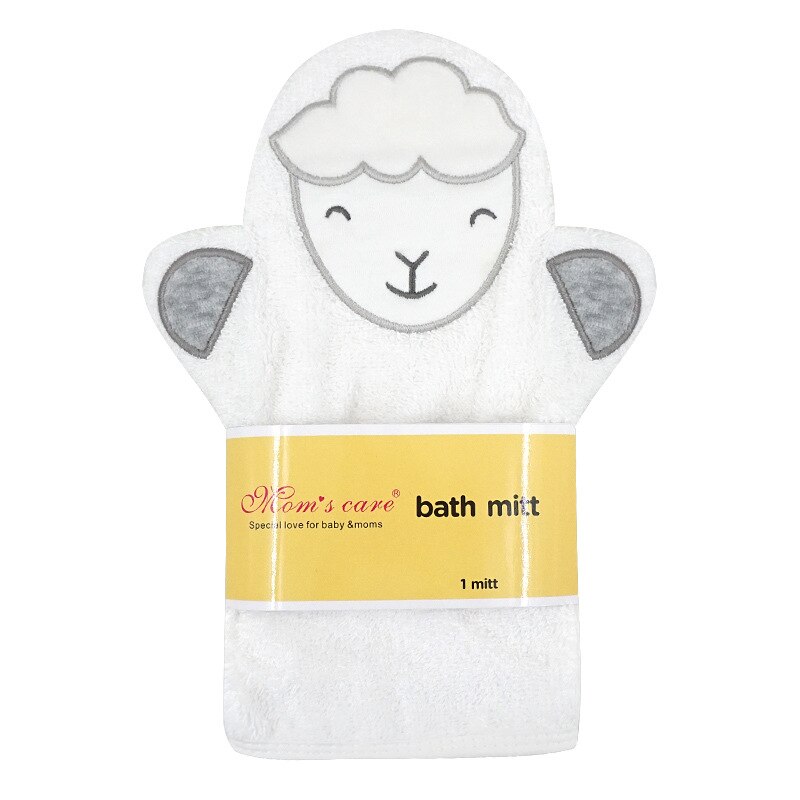 Cartoon Baby Baby Bad Handschoen Handdoek Leuk Dier Super Zacht Katoen Bad Douche Brush Spons Diepe Reiniging Huid Voor Kinderen: animal08