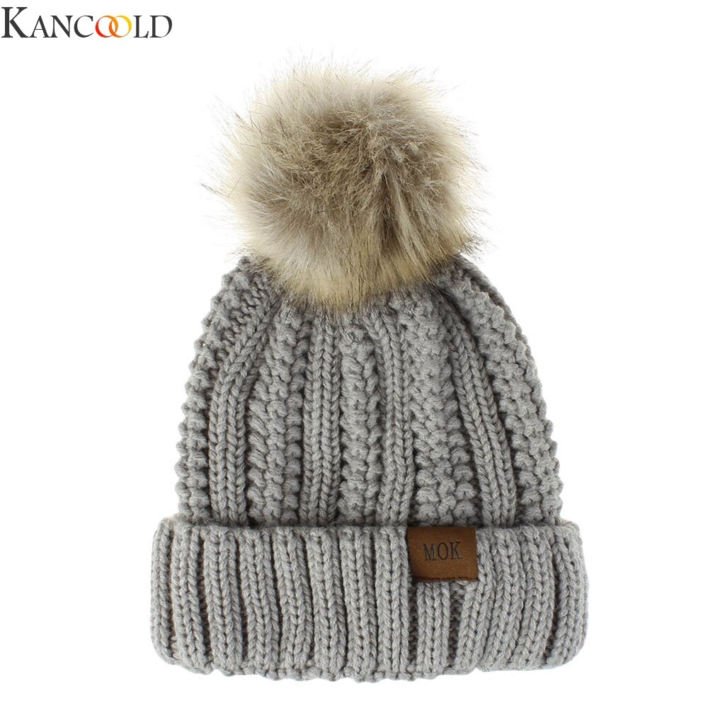 KANCOOLD Neue Frauen Mädchen warm Halten Winter Beiläufige Gestrickte Hütte Wolle Säumen Hütte Ski Hütte Männer Und Frauen lässig outwear