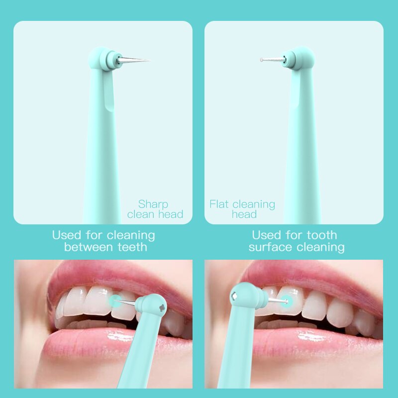Bærbar elektrisk sonic oral irrigator til tandblegning af tandrensningsværktøj tandrenser tandstensfjerner rengøringsværktøjer