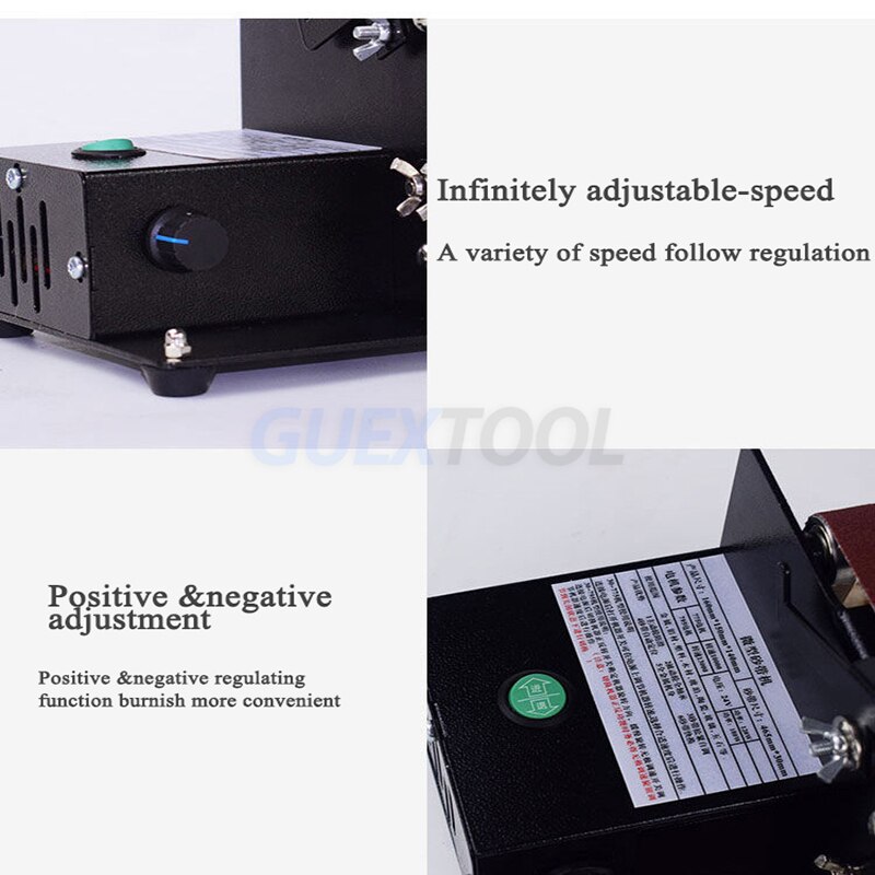 180W / 120W Sanding Machine Belt Sander Electric Woodworking Sander Woodworking Polishing &amp; Grinding Machine