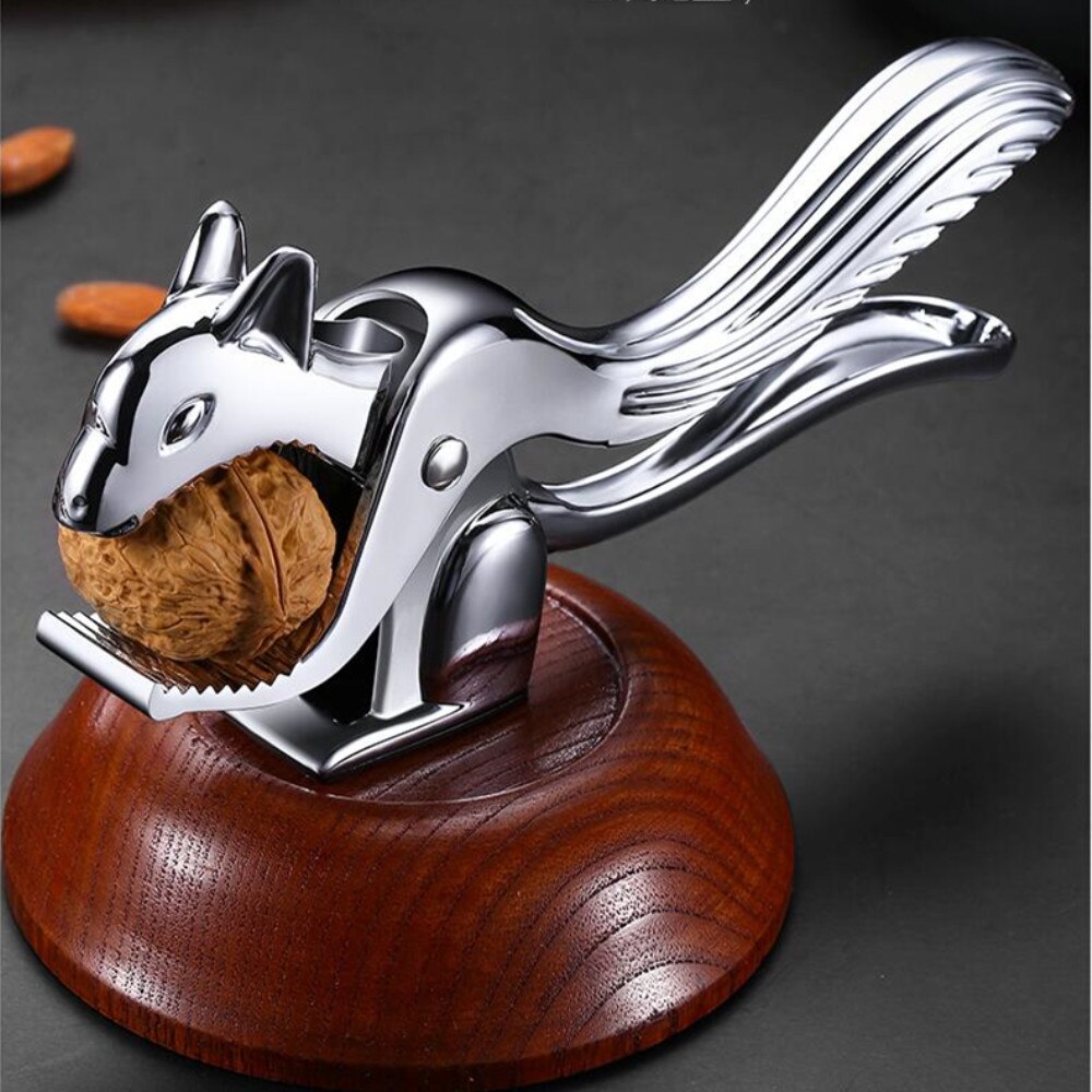 Squirrel Shape Almond Nut Pecan Nuts Nutcracker Nut Opener Sheller Kitchen Tool Hazelnut Walnut Pliers Sheller Clip