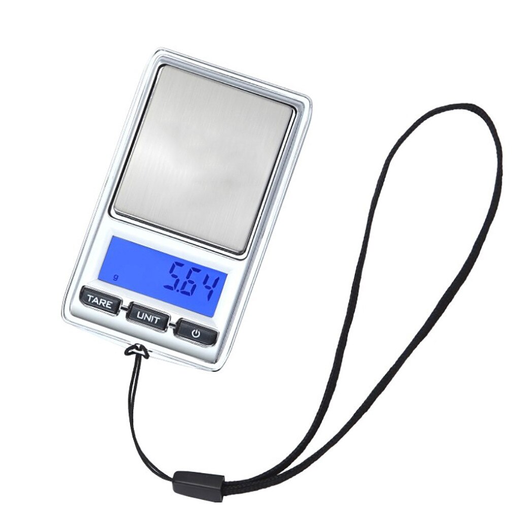 200g Básculas Digitales de precisión para joyería de oro 0,01 báscula electrónica para peso balanza Digital de bolsillo Diamante, oro y plata ponderación: Default Title