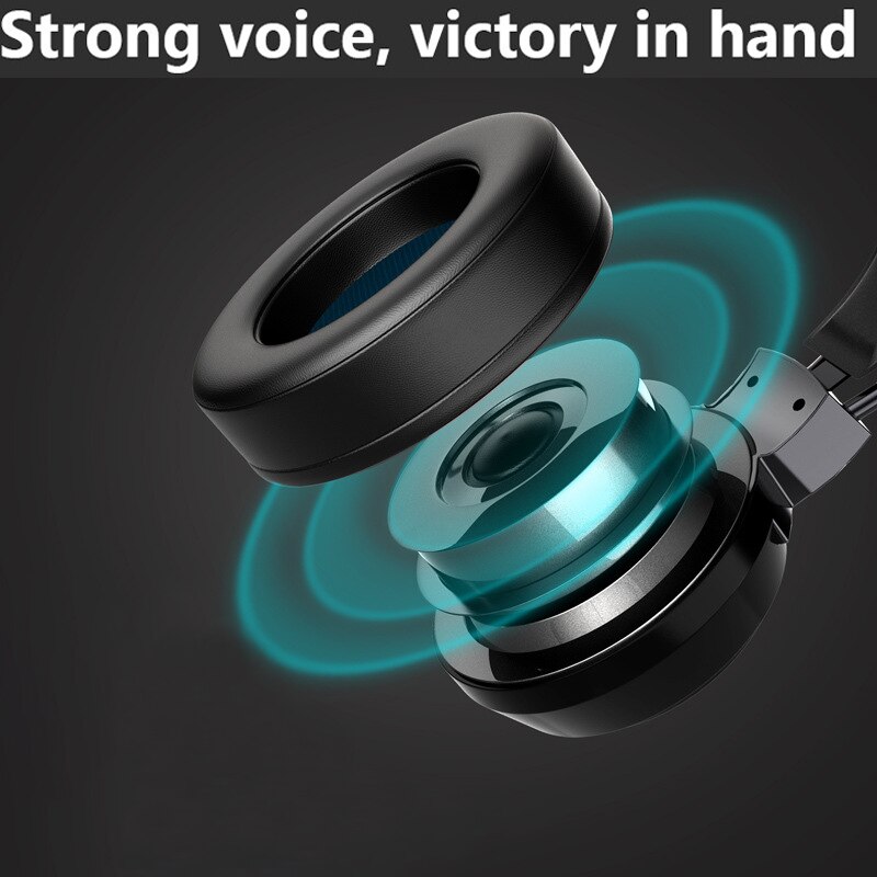 Gamer Headsets Gaming Headphones with Mic Surround Sound Stereo USB Colourful Light Wired Earphones for PC Laptop