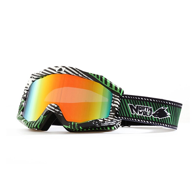 Gafas de esquí dobles antiniebla, lentes de bajo coste y para deportes de nieve, esquí, lentes transparentes para moto de nieve, nuevas