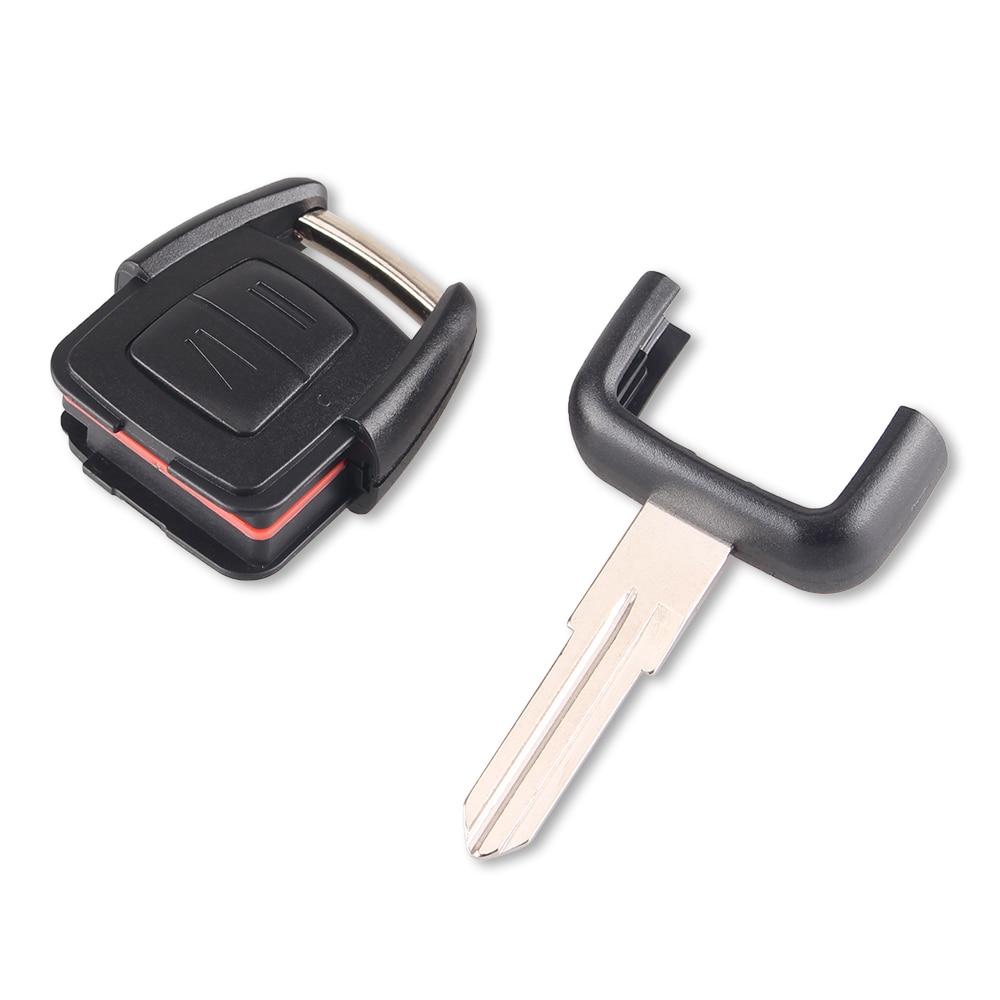 KEYYOU Remote 2 Knoppen Autosleutel Shell Case Fob Voor Opel Opel Astra Zafira Vectra Omega Met HU46 Blade
