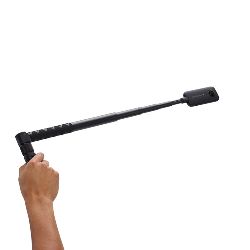 Insta 360 Onzichtbare Selfie Stick Rod + Bullet Tijd Rotary Handvat Monopod Uitklapbare Statief Voor Insta360 Een R & One X Bundel