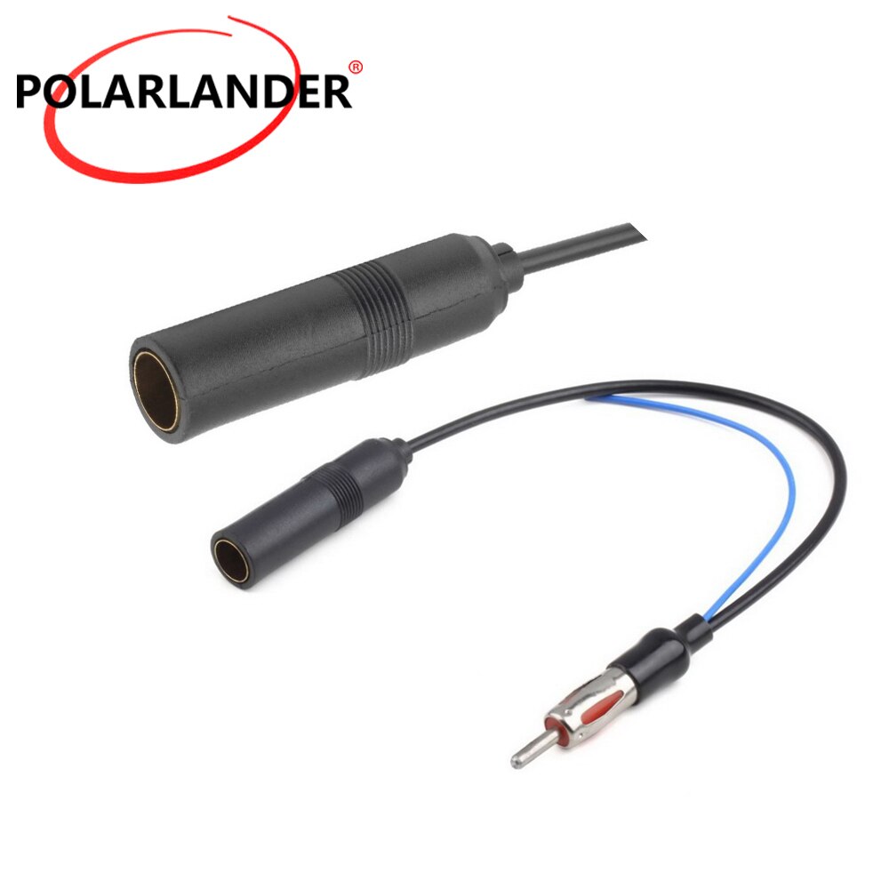 Polarlander Car FM/AM Stereo Radio Inline Antenna 12-24V Booster Signal Amp Amplifier Antena de amplificador