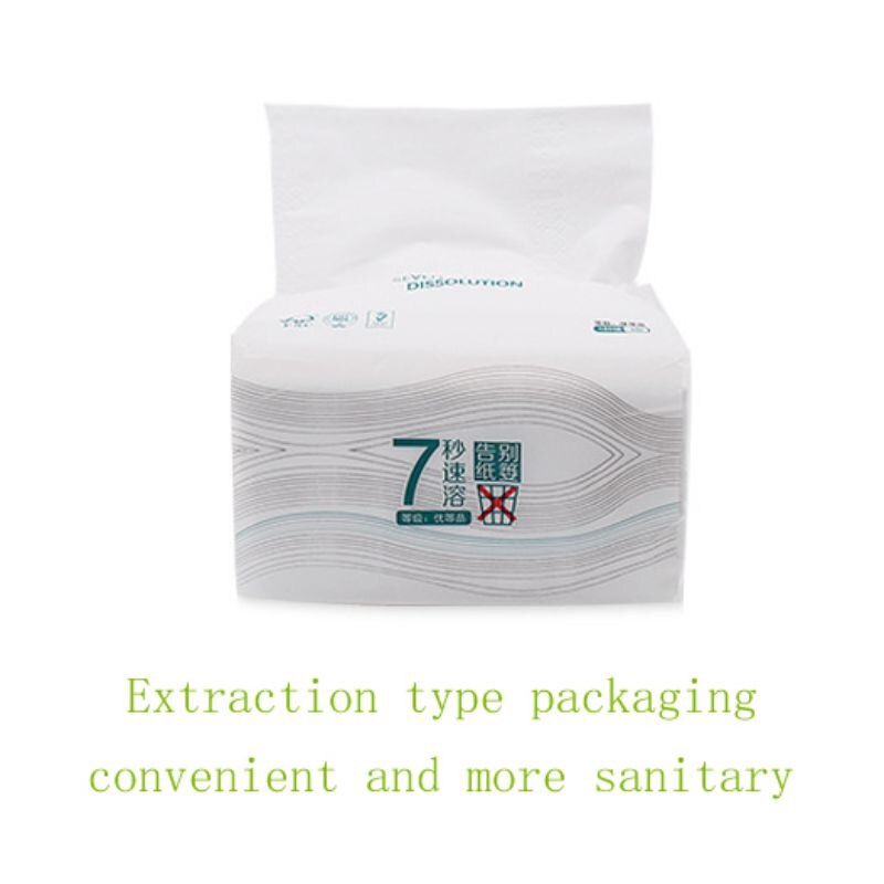 150 ark/pack hushålls toalettpapper