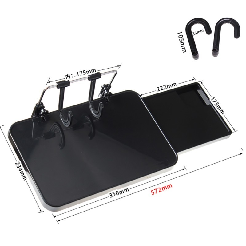 Bil suv auto laptop bakke spisebord fold stand holder rat montering skrivebord