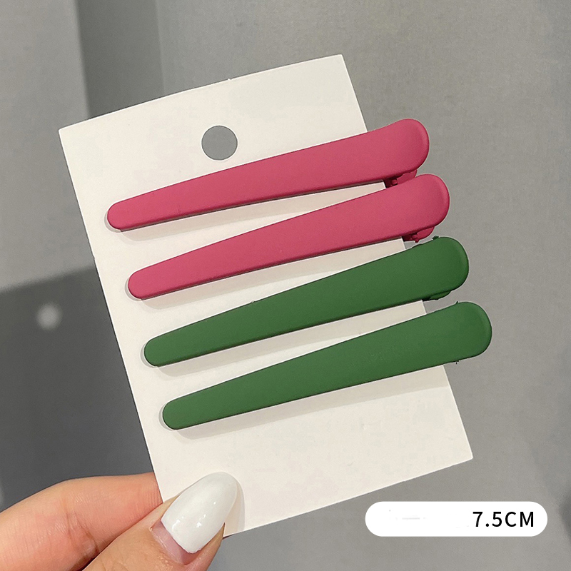 4 st/set skönhetssalong hårnål styling frisör sminkverktyg anka & #39 ;s näbbklämma hårklämmor för kvinnor tjej huvudbonader: 10