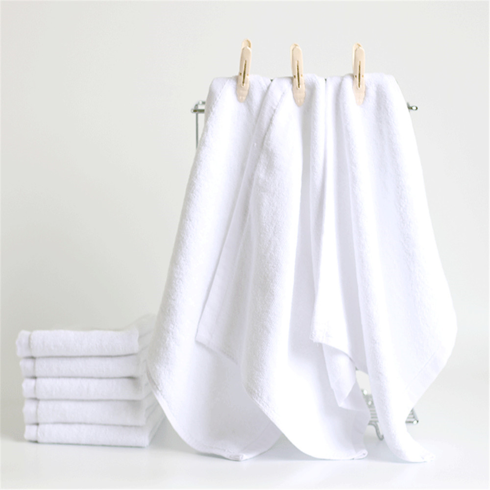 10 Stuks Witte Zachte Ring Gezicht Handdoek Handdoek Katoen Washandje Voor Vrouwen 25*25Cm Pure wit Reizen Handdoek