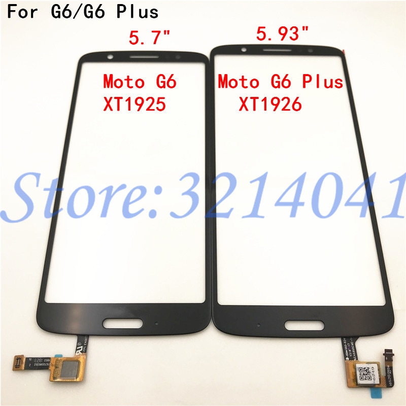 Touch Screen Voor Motorola Moto G6 XT1925/G6 Plus XT1926 Touch Screen Digitizer Sensor Panel Onderdelen