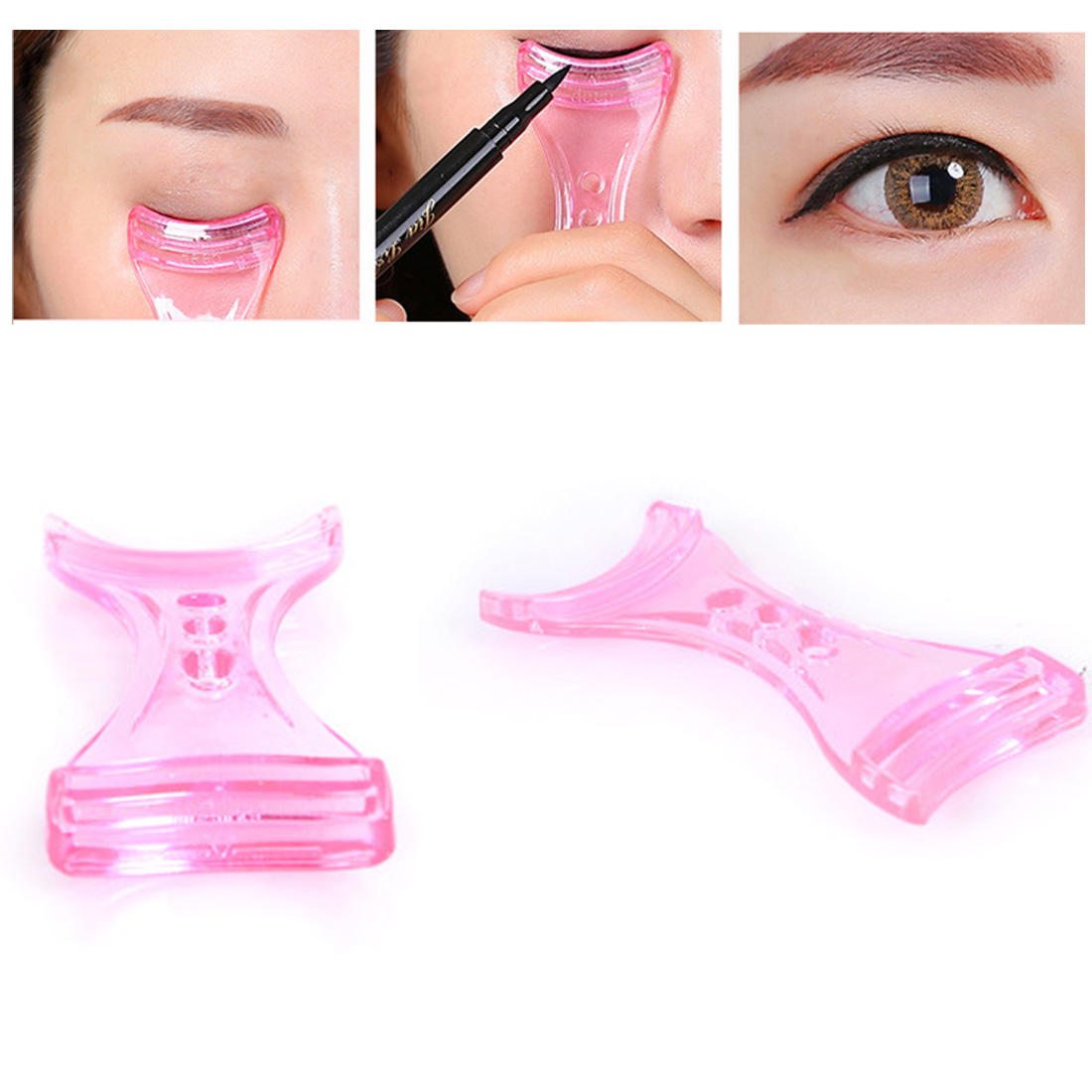 Eye Liners Tekening Guide Card Mold Magic Eye Make Helper/Eyeliner Stencil Model Beginner Assistent