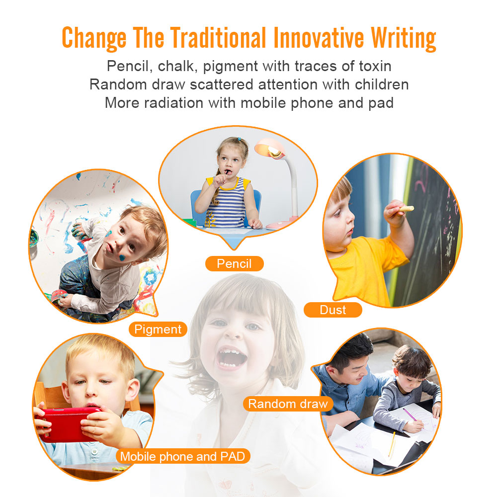 Writing Tablet for Drawing Drawing Tablet/Pad/Board For Kids LCD Computer Peripherals Notepad ABS Graphics Tablet Handwriting