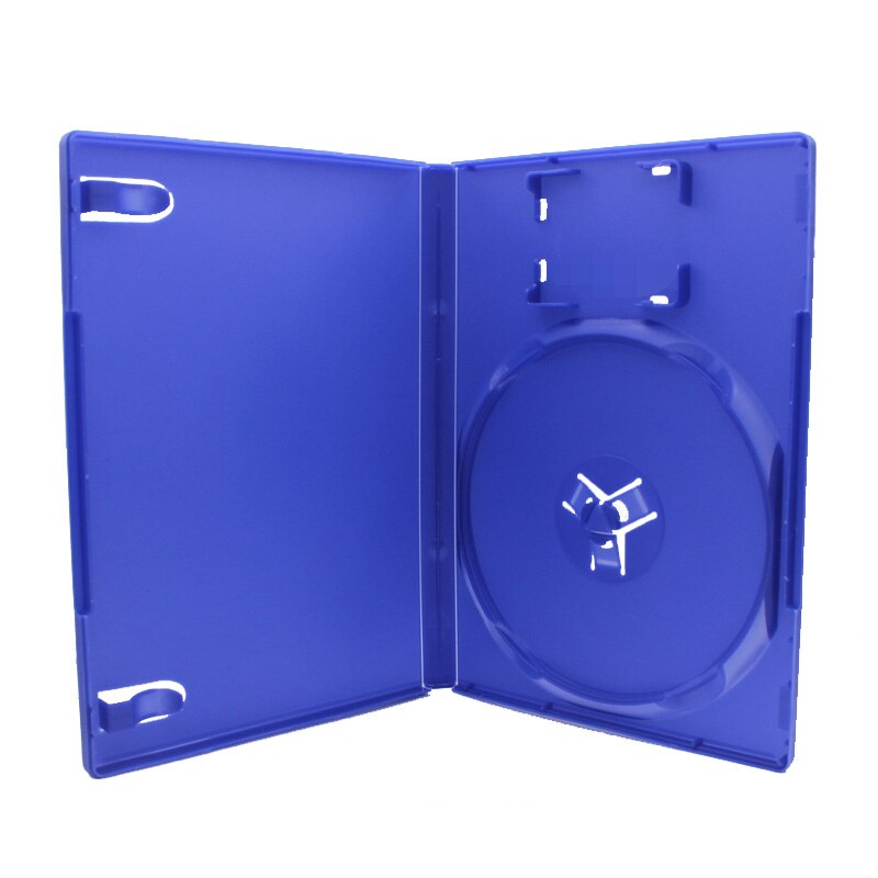 Vervanging Case Voor PS2 Game Disc Spare Blauw Spel Voor Playstation 2 Doos Enkele Cd