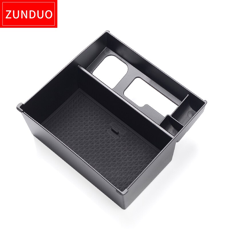 ZUNDUO Car armrest box storage for Mazda 6 Atenza Accessories Organizer Center Console Tray box black
