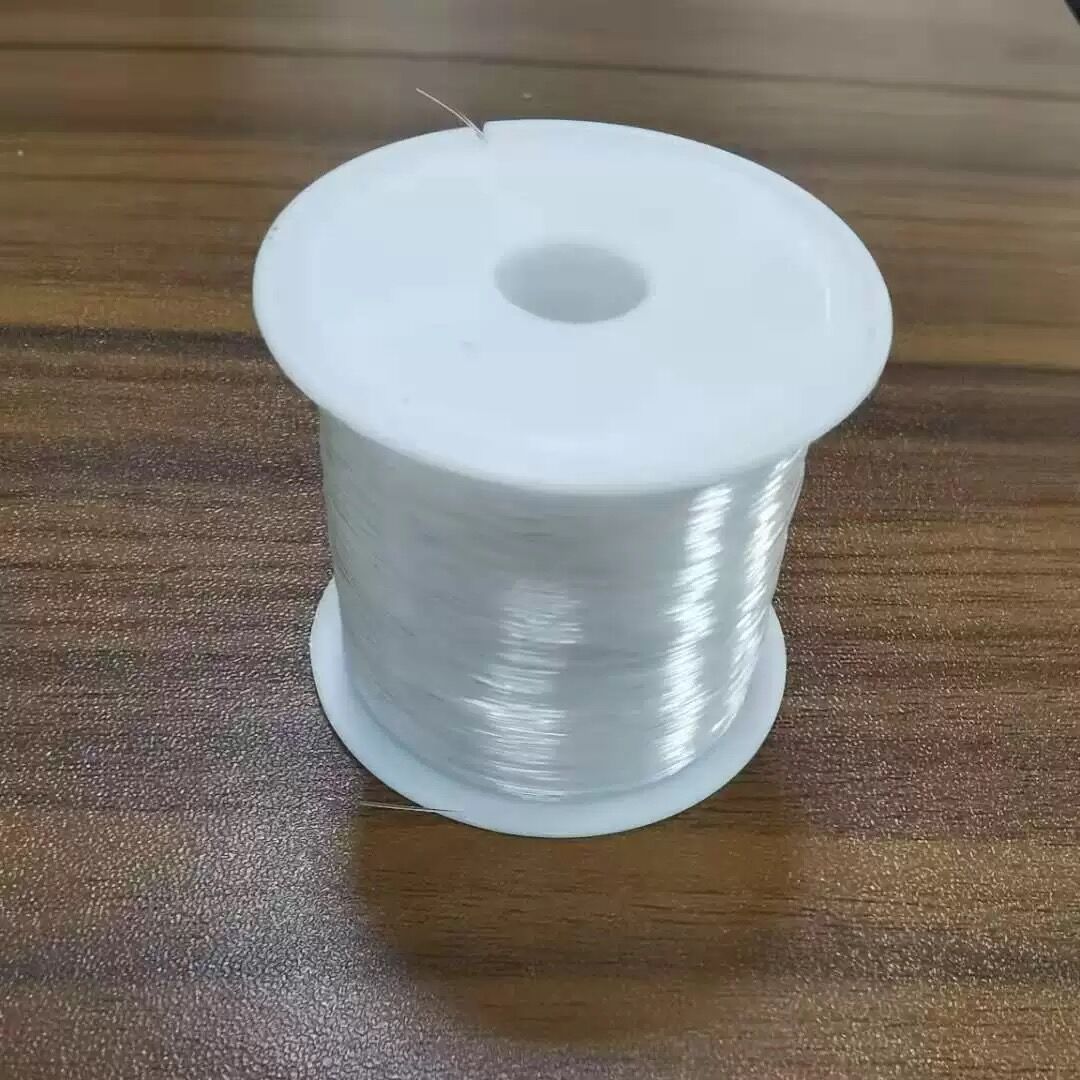 1pc 4-20cm Big Christmas Tress Decorations Ball Transparent Open Plastic Clear Bauble Ornament Box Year: 1x50cm Fishing line