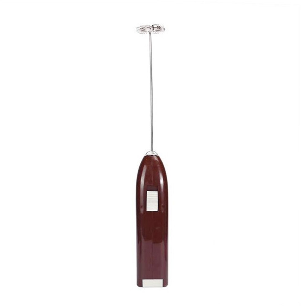 1pc mjölk dryck kaffe visp mixer kök mixer praktisk elektrisk ägg visp dryck bubbla mini skum blandare omrörare maskin: Choklad
