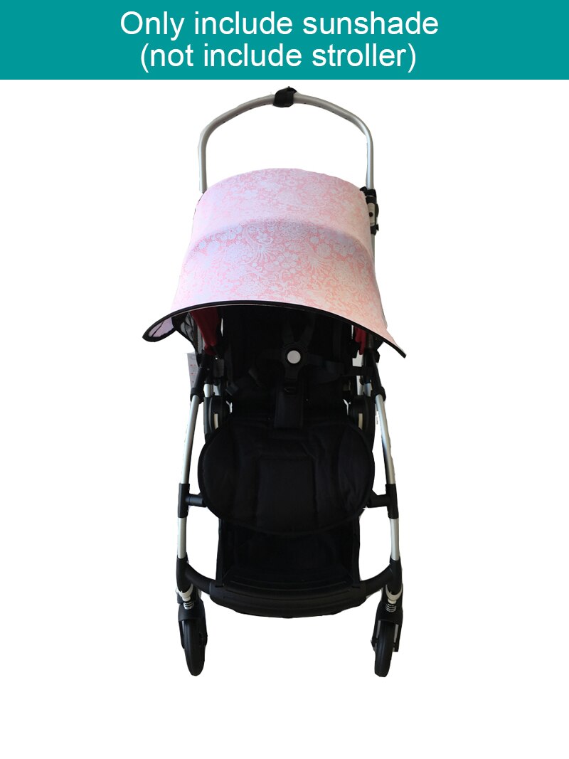 Op maat gemaakte kinderwagen accessoires zonnescherm zonneklep kap uv-hoes zonnescherm uitschuifbaar voor bugaboo bee 5 bee 3